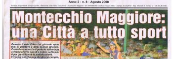 2008 : a Montecchio Maggiore si organizzano i campionati italiani assoluti su pista, con grande successo
